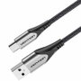 Vention Cable USB-A a USB-C 2m Gris CODHH